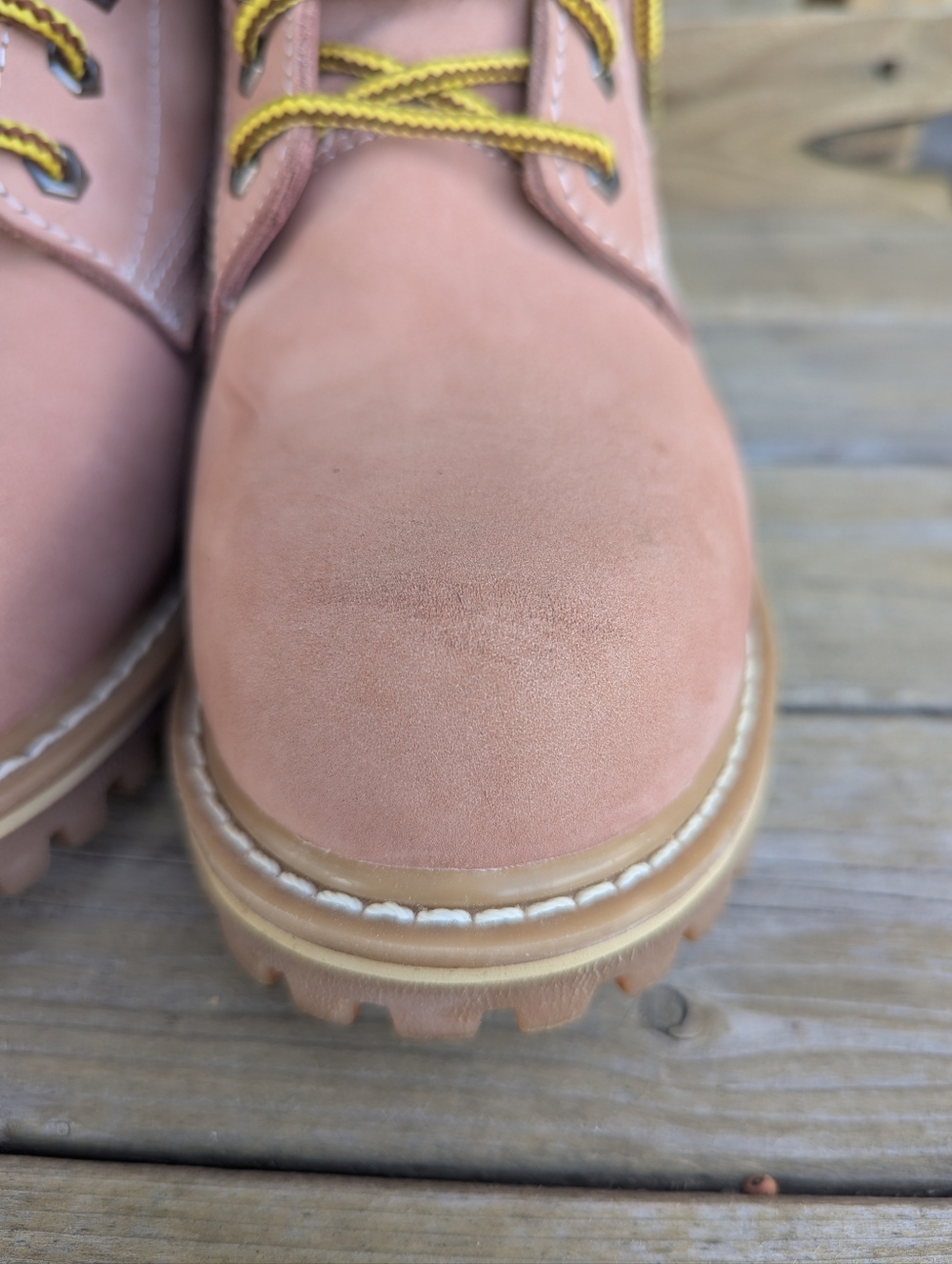 Safety Girl Boots Pink 🩷 Steel Toe Women's Size W7.5 - Picture 12 of 15